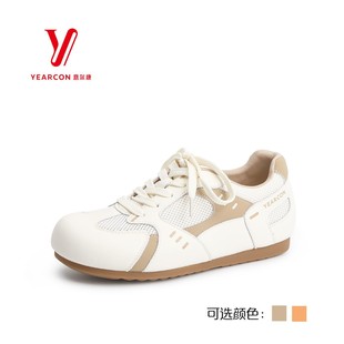 百搭运动鞋 意尔康女鞋 网面透气德训鞋 新款 5481ZD48811Y 2025秋季