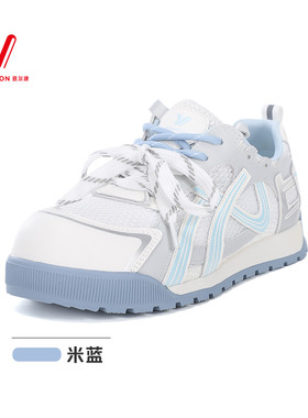 意尔康女鞋2026夏季新款厚底运动鞋网面透气休闲鞋女6281ZD48904Y