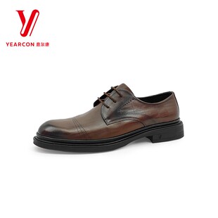皮鞋 意尔康男鞋 2026春秋新款 真皮商务休闲正装 6101AA60014A 配西装
