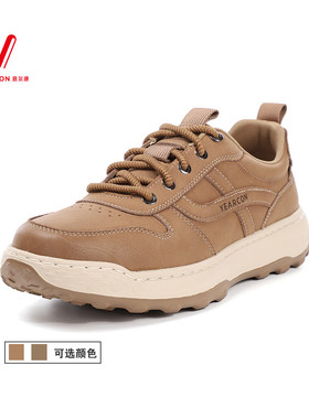 意尔康男鞋2026春季新款轻便厚底耐磨低帮运动休闲鞋5622AE59002A