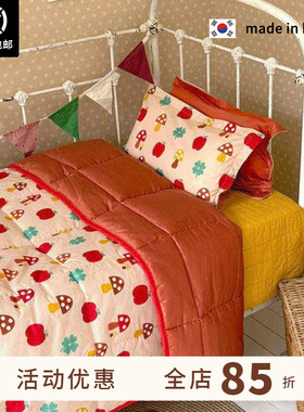 现货▲ 韩国品牌Tinycosmos儿童纯棉空调被可机洗暖气房用 春薄被