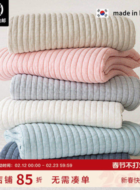 现货▲柔软莫代尔100%床盖~ASAROOM 韩国绗缝床单夏被两用