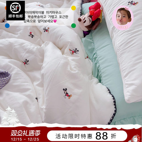 ASAROOM莫代尔保暖迪士尼空调被