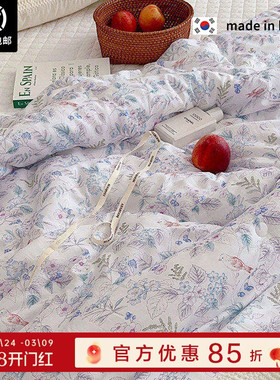 福利价 小鸟系列 ASAROOM 韩国莫代尔空调被春秋被一体被可机洗