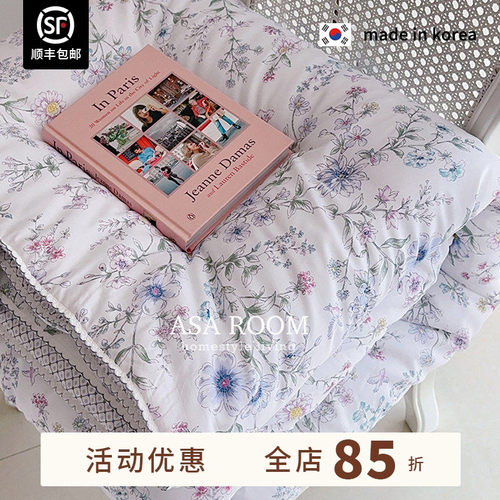 韩国莫代尔空调被春秋被可机洗