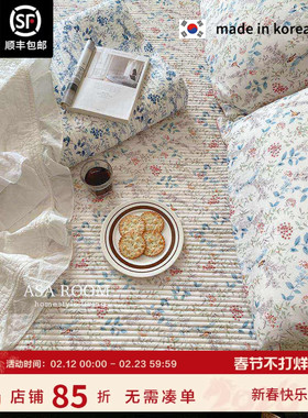 裸睡绝配！chao柔软床单ASAROOM韩国莫代尔绗缝床盖