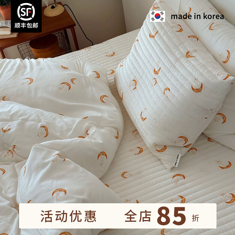 韩国莫代尔月亮被子床单