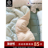 软腻腻 店主自留2色 ASAROOM 现货 韩国柔软莫代尔双面用四季 被