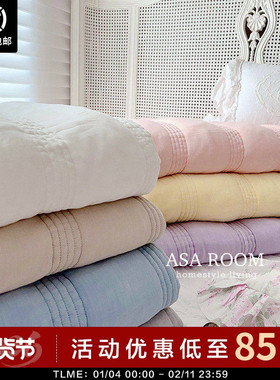 现货▲全店ZUI软～ asaroom 韩国天丝空调被 薄被可机洗 空调房用