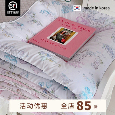 福利价 兔子乐园 ASAROOM 韩国莫代尔空调被春秋被一体被可机洗