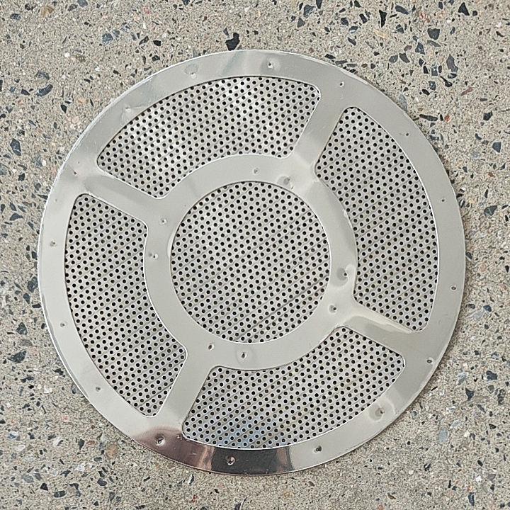 吸料机过滤网不锈钢网700G800G上料机胶圈抽料机注塑机料斗冲孔网