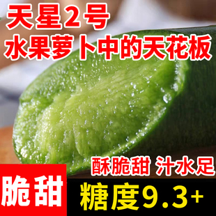 正宗潍坊水果萝卜天星2号山东潍县青冰激凌萝卜新鲜生吃脆甜新鲜