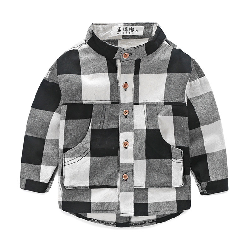 Chemise garcon à manche longue - Ref 2081775 Image 1