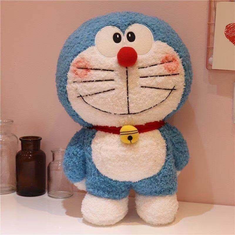 公仔机器猫玩偶胖子毛绒玩具叮当猫娃娃生日礼物礼物哆啦a梦公仔