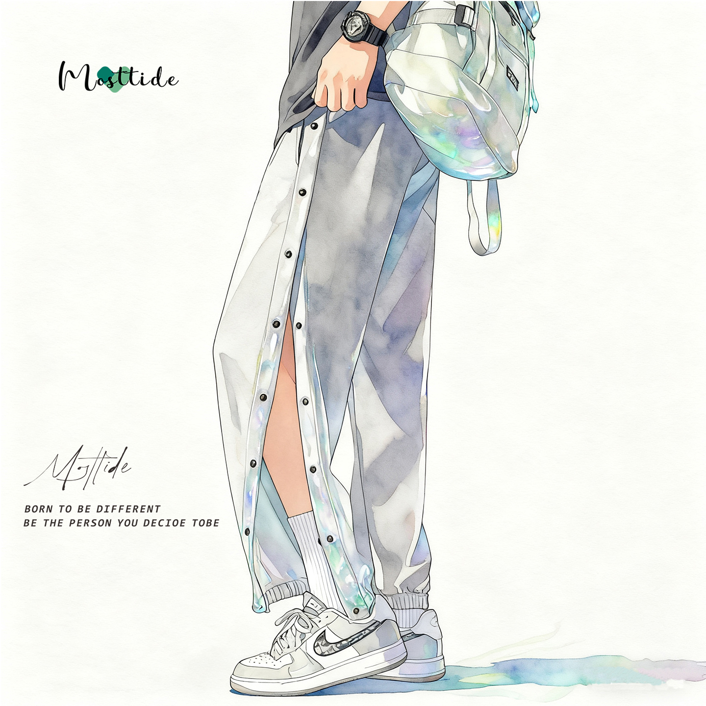 排扣裤男全开篮球训练运动裤加绒