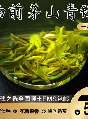 2025雨前茅山青锋绿茶 花果香春茶常州茶 一级口粮茶小包装50g