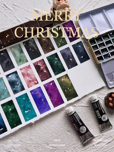 分层色水彩颜料鲁本斯水彩