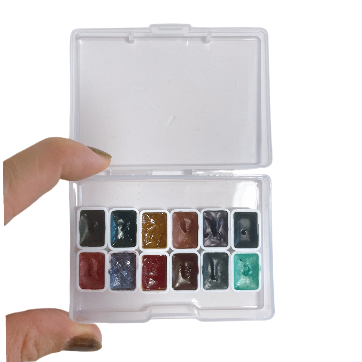 ds基础矿物特殊闪光色水彩颜料