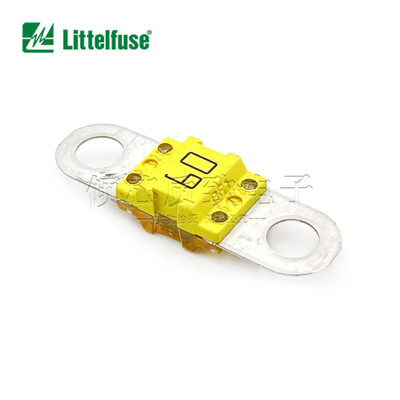 进口力特螺栓式汽车保险丝153.7010.5602 BF1 60A 32V 保险片