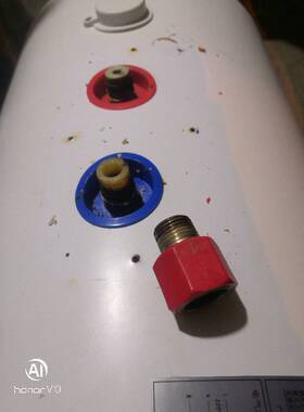 适用格兰ZSDF-G60K062红色蓝色防电墙连接头冷热水接口4分通用