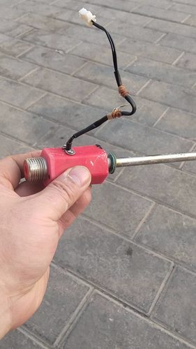 3G电热水器RZM50R3F卧龙一号红色电墙防电墙出水管33.5cm温度探头