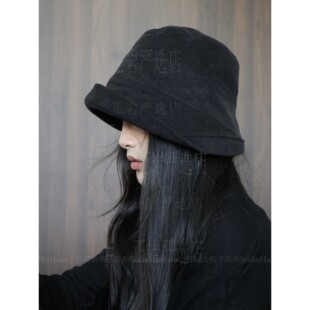 高级感超好看渔夫帽冬帽子女士冬季女高级感超好看显脸小防晒新款