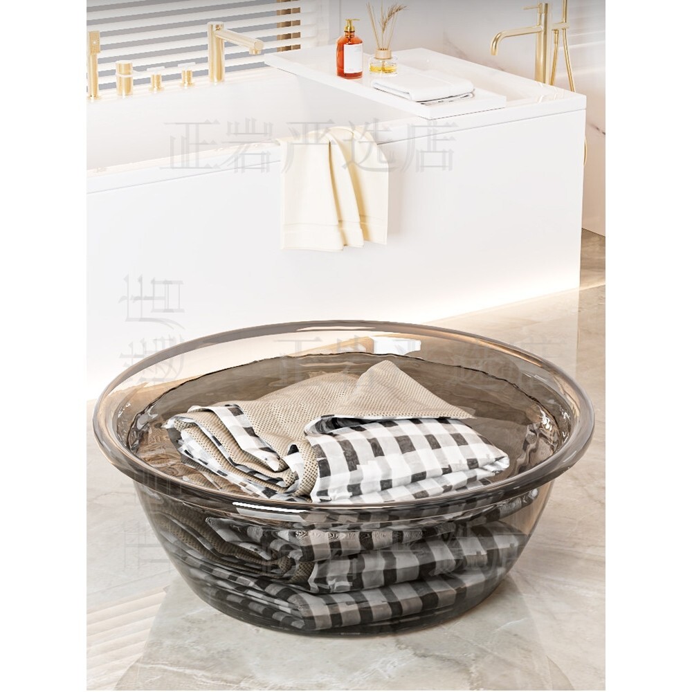 洗衣盆家用大号特大加厚阳台婴儿宝宝洗澡宿舍洗脚加深新款多功能