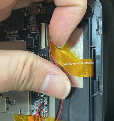 Angs-ctp-101446触摸屏T-106平板电脑MJK-GG101-1577-FPC外屏幕