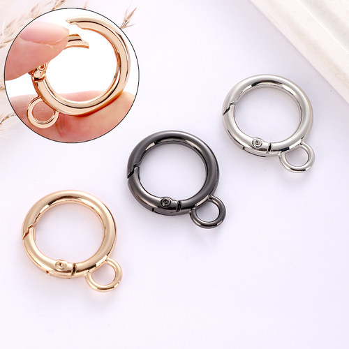 合金钥匙扣圆环挂玩偶