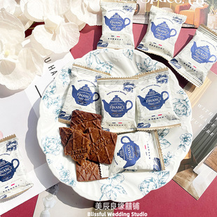 moKcoke莫可卡费南雪咖啡饼干结婚喜饼休闲零食伴手礼酥脆薄饼