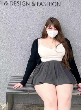 大码女装小吊带上衣外套