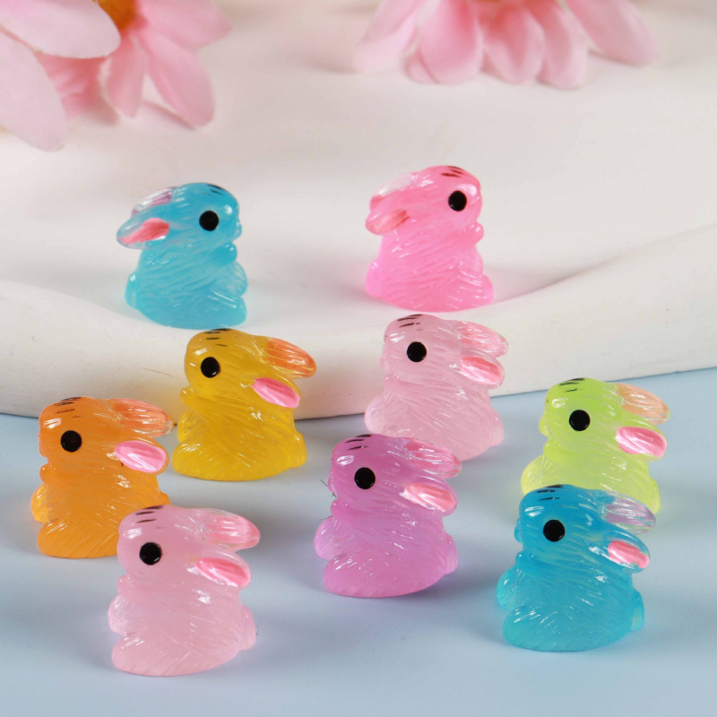 【老师推荐】树脂微缩立体小兔子