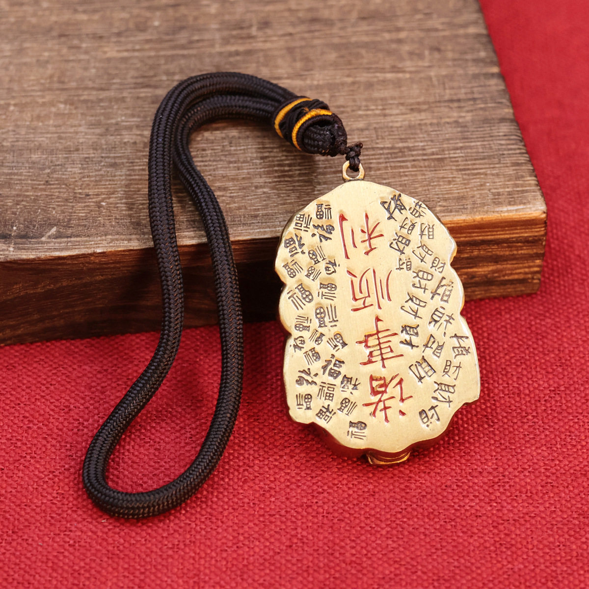 黄铜貔貅诸事顺利转钱把玩件日进