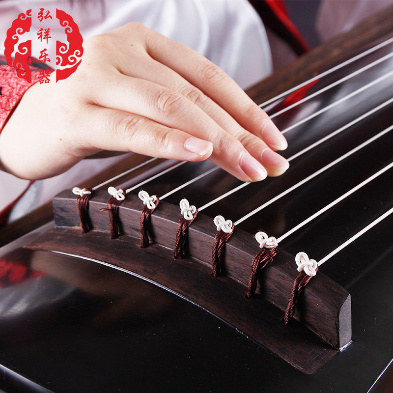 弘祥古琴百年老杉木伏羲式原生漆名师精斫高级演奏收藏古琴