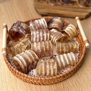 宠物零食一家小宠狗狗手工自制风干牛喉管泰迪洁齿磨牙棒咬胶幼犬