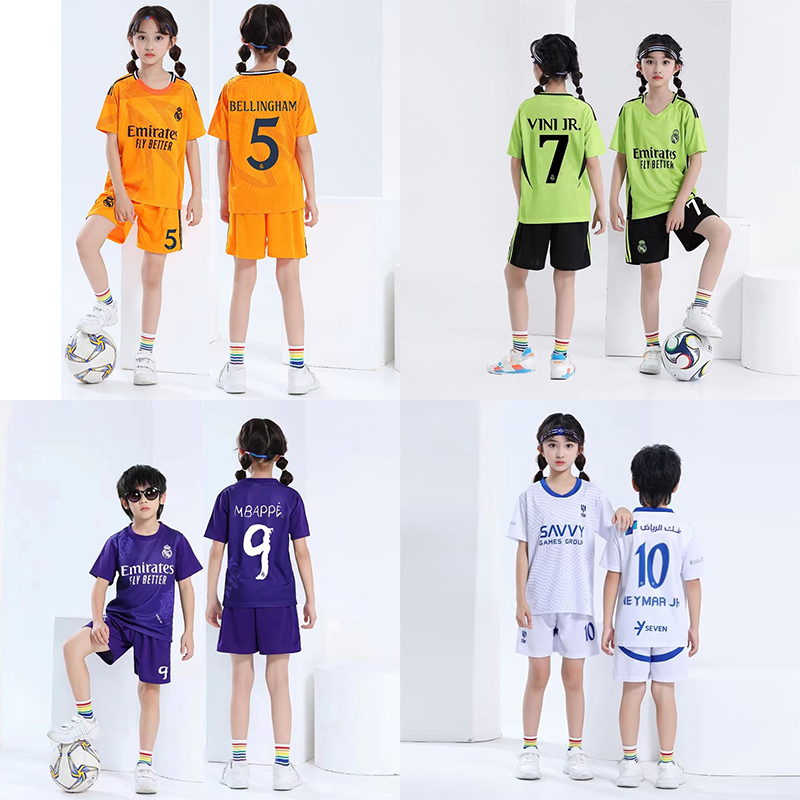 24-25赛季足球服套装儿童款球衣