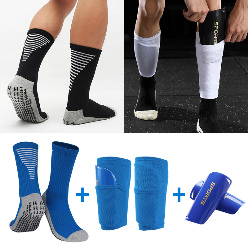 防滑中筒足球袜成人纯棉毛巾底配双层口袋板套硬质插板3件套装备,运动/瑜伽/健身/球迷用品,其他运动护具,淘宝优惠券,粉丝福利购,淘宝优惠卷