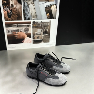 欧洲站2026春新款女鞋IDO德训鞋女内增高美式复古休闲鞋女百搭潮