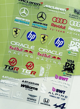 F1赛事25赛季26赛季参赛车队Logo