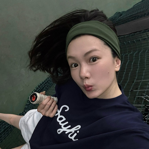健身束发带简约透气吸汗