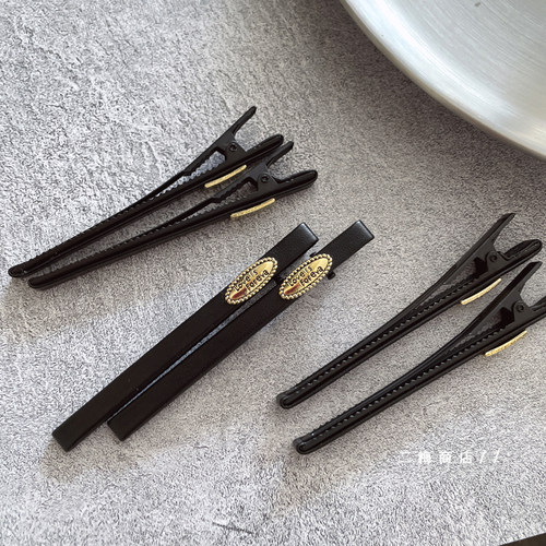 法式碎发夹子额前边夹发卡发饰