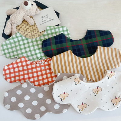 故事我韩版新款围嘴口水巾