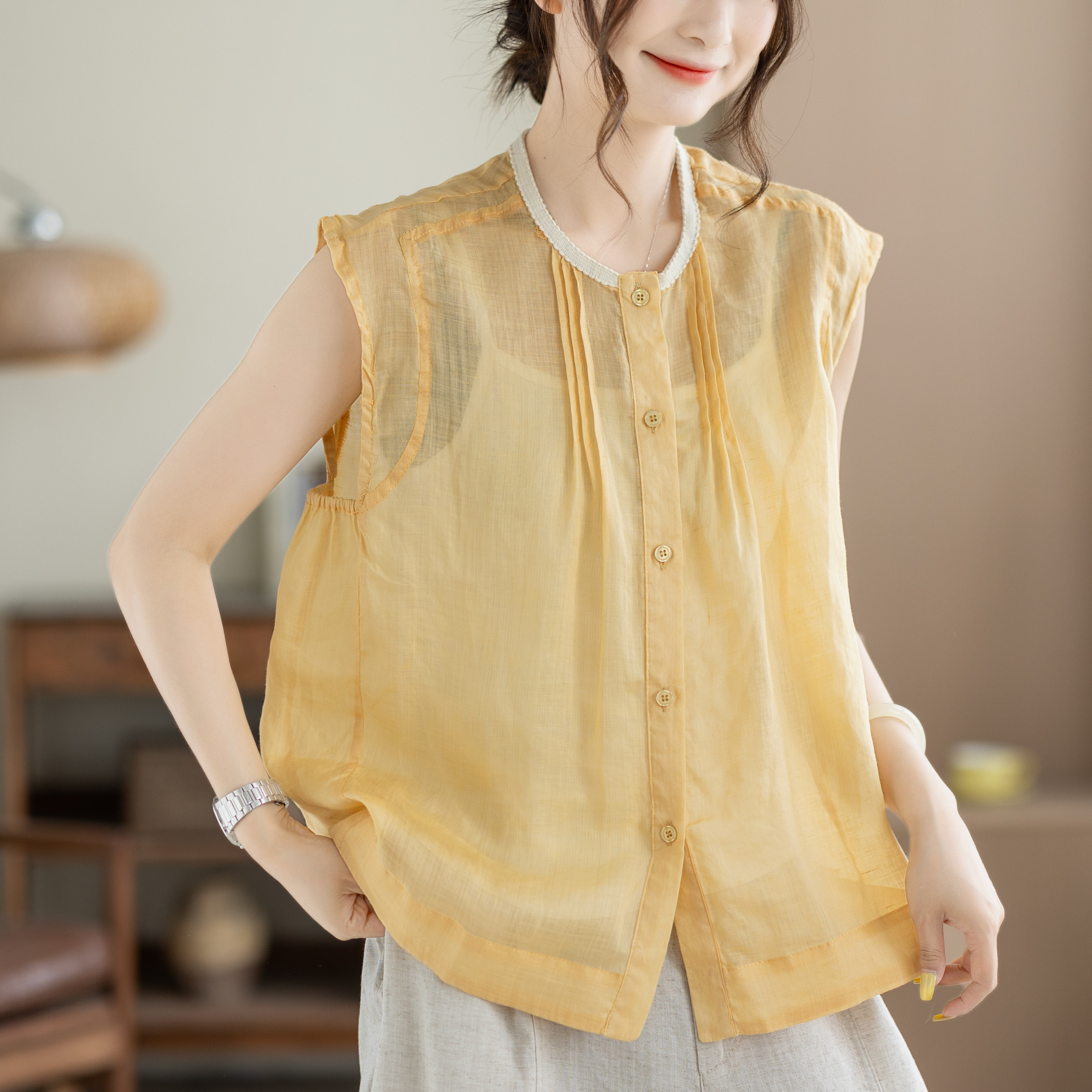 咖咪羽衬衫女夏季新款流行好看休闲宽松大码女装上衣短袖小衫女