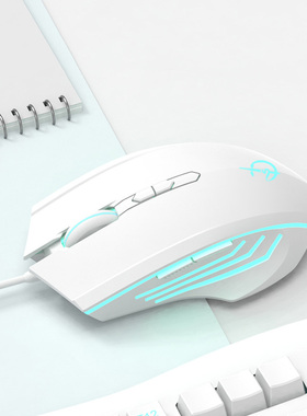 适用华硕天选6 Pro 4 3鼠标有线笔记本台式电脑电竞游戏RGB宏编程