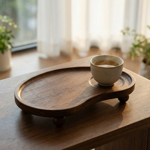 实木茶盘家用高端茶杯垫首饰收纳