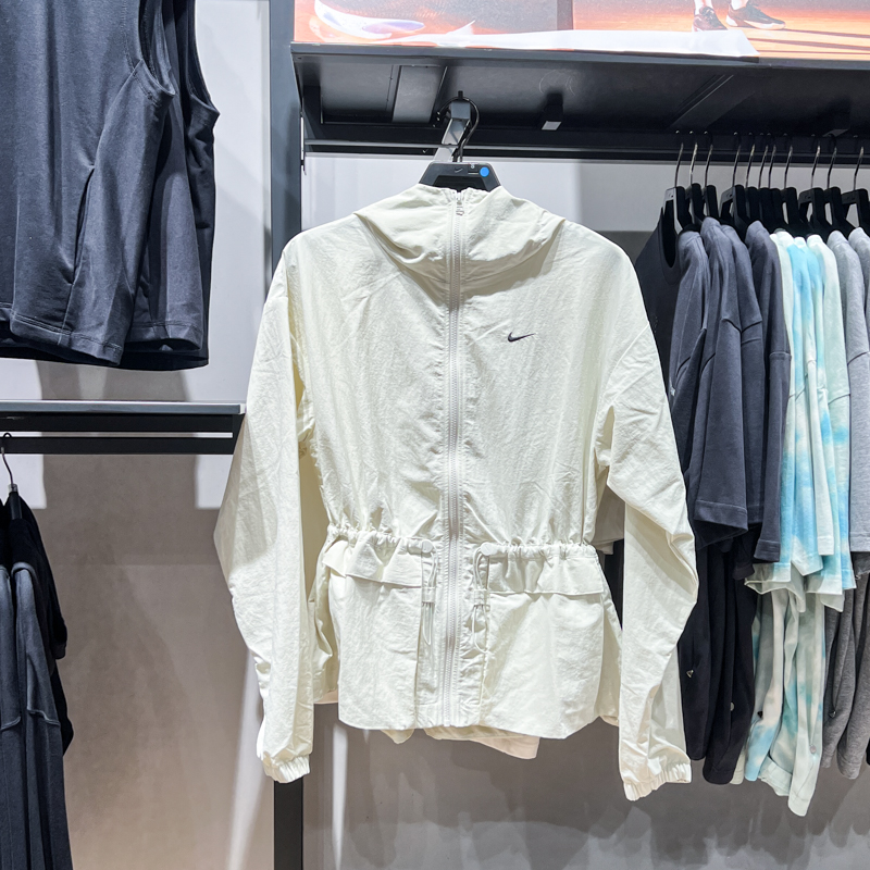 耐克防风收腰运动夹克外套