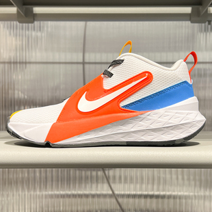 Nike耐克大童魔术贴易穿耐磨缓震运动休闲篮球鞋 111 2025夏IM3382