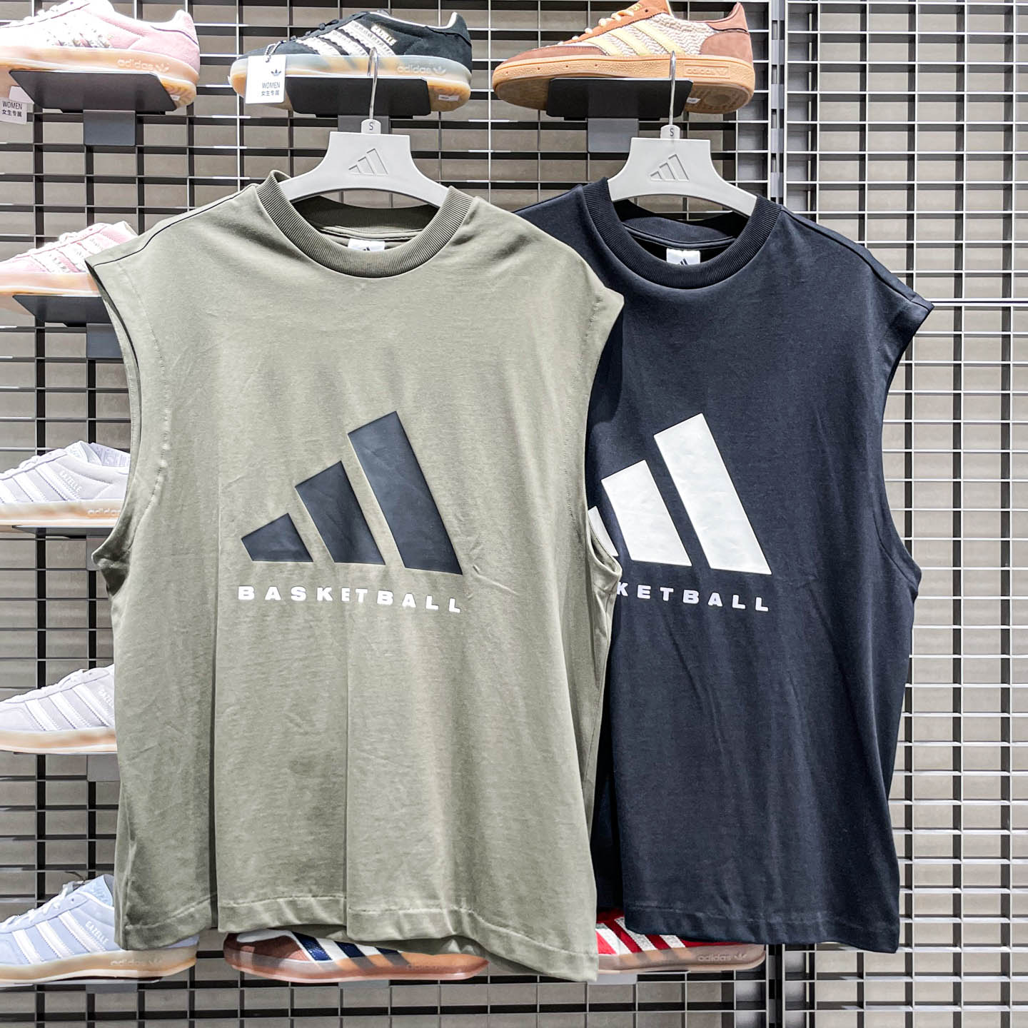 阿迪达斯短袖男坎肩T恤