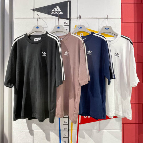 阿迪达斯三叶草男圆领T恤