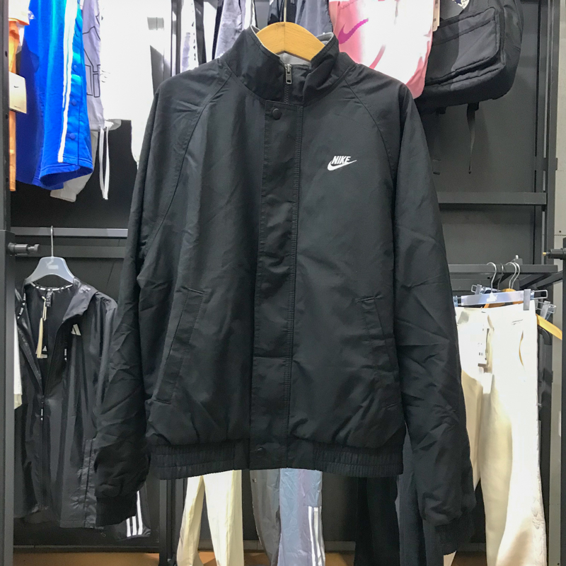 Nike耐克男装2025秋季摇粒绒保暖梭织休闲运动夹克外套FZ0657-010